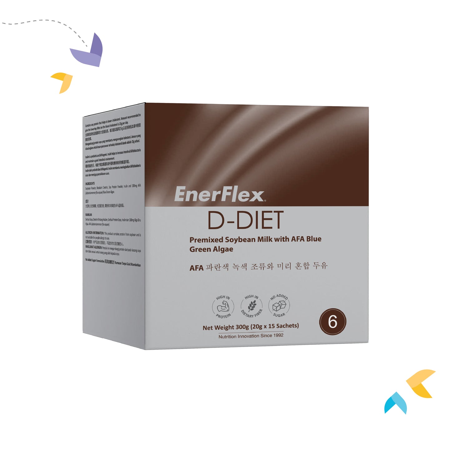 EnerFlexᵀᴹ D-Diet (15 Sachets)