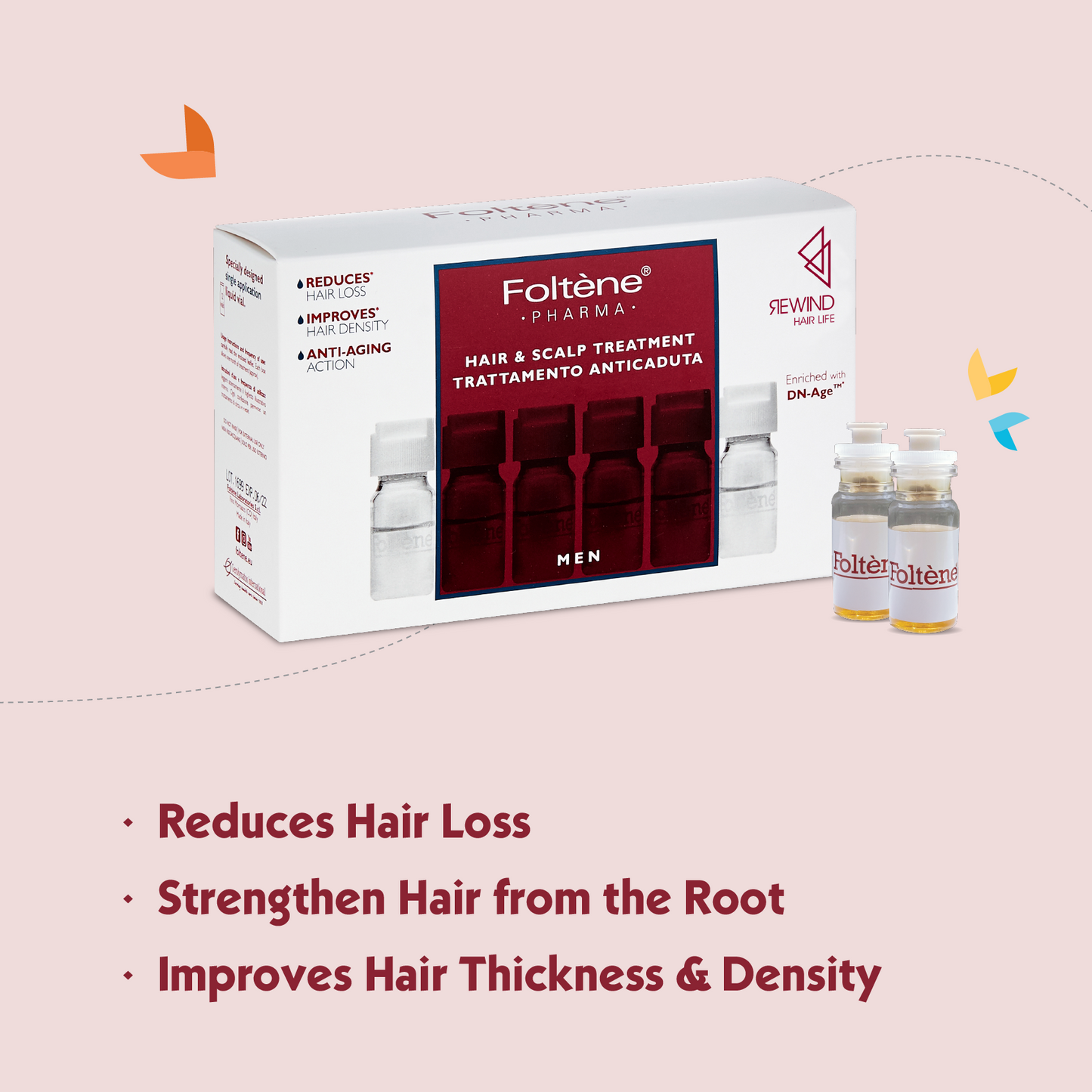 FOLTENE Hair & Scalp Treatment for MEN with Hair Loss