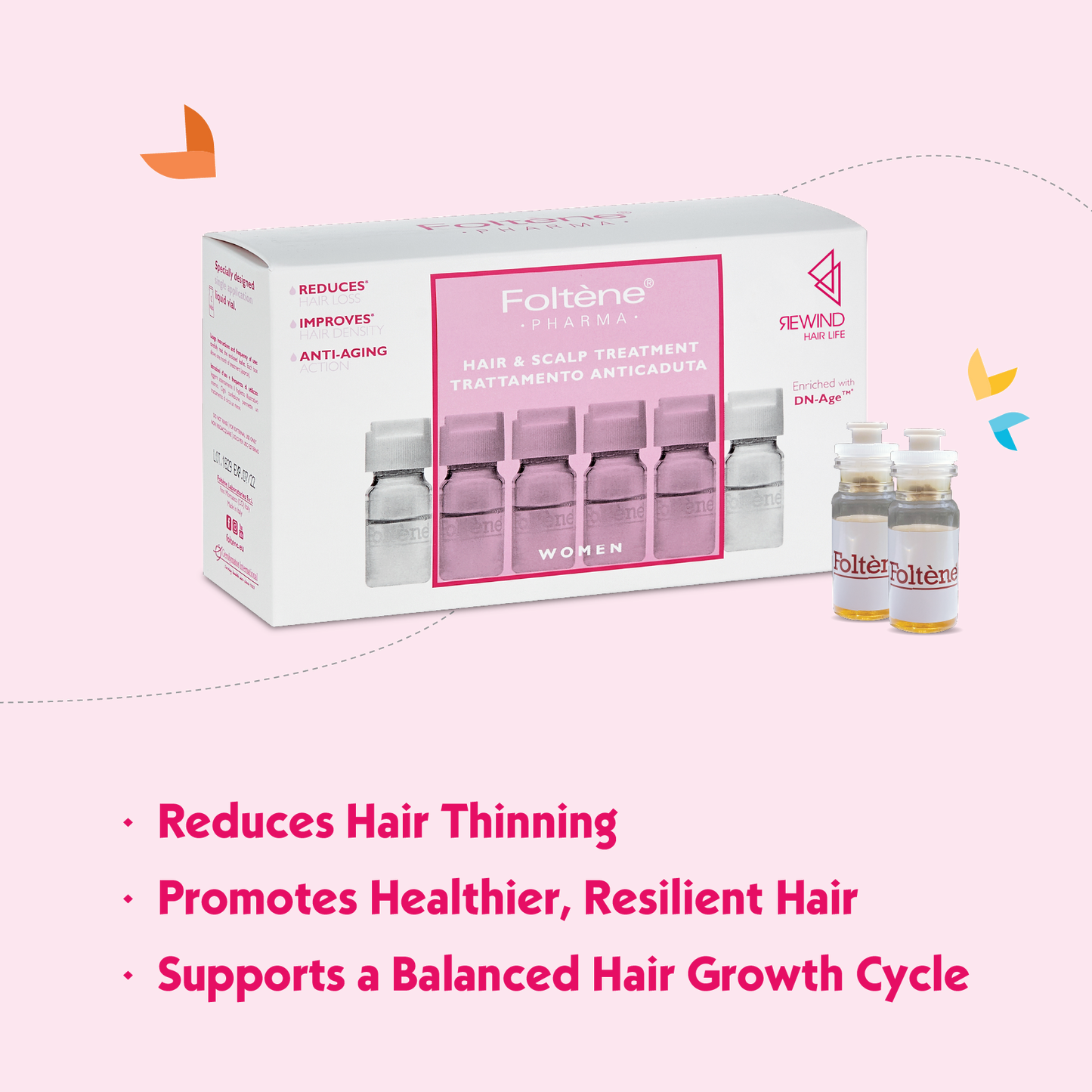 FOLTENE Hair & Scalp Treatment for WOMEN with Hair Loss