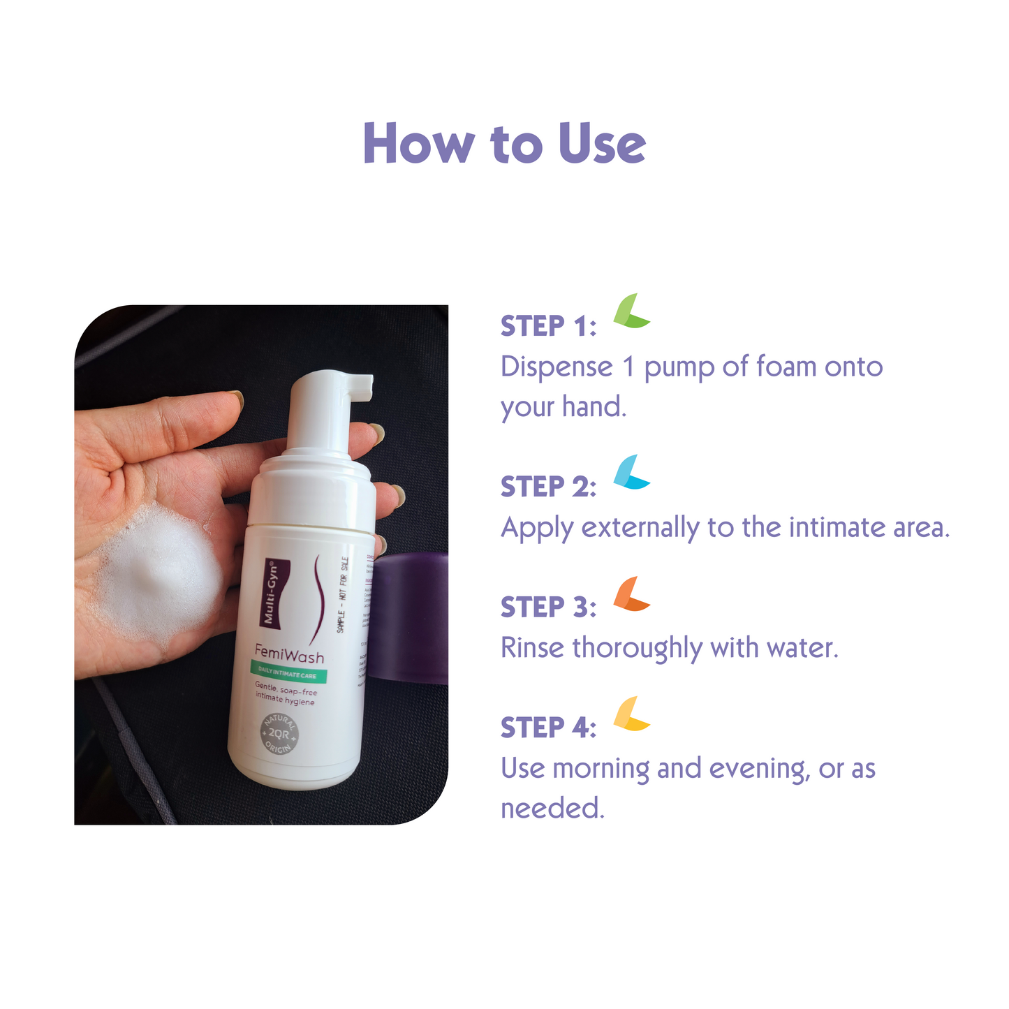 MULTI-GYN FemiWash 100ml - Mild & Gentle Feminine Wash