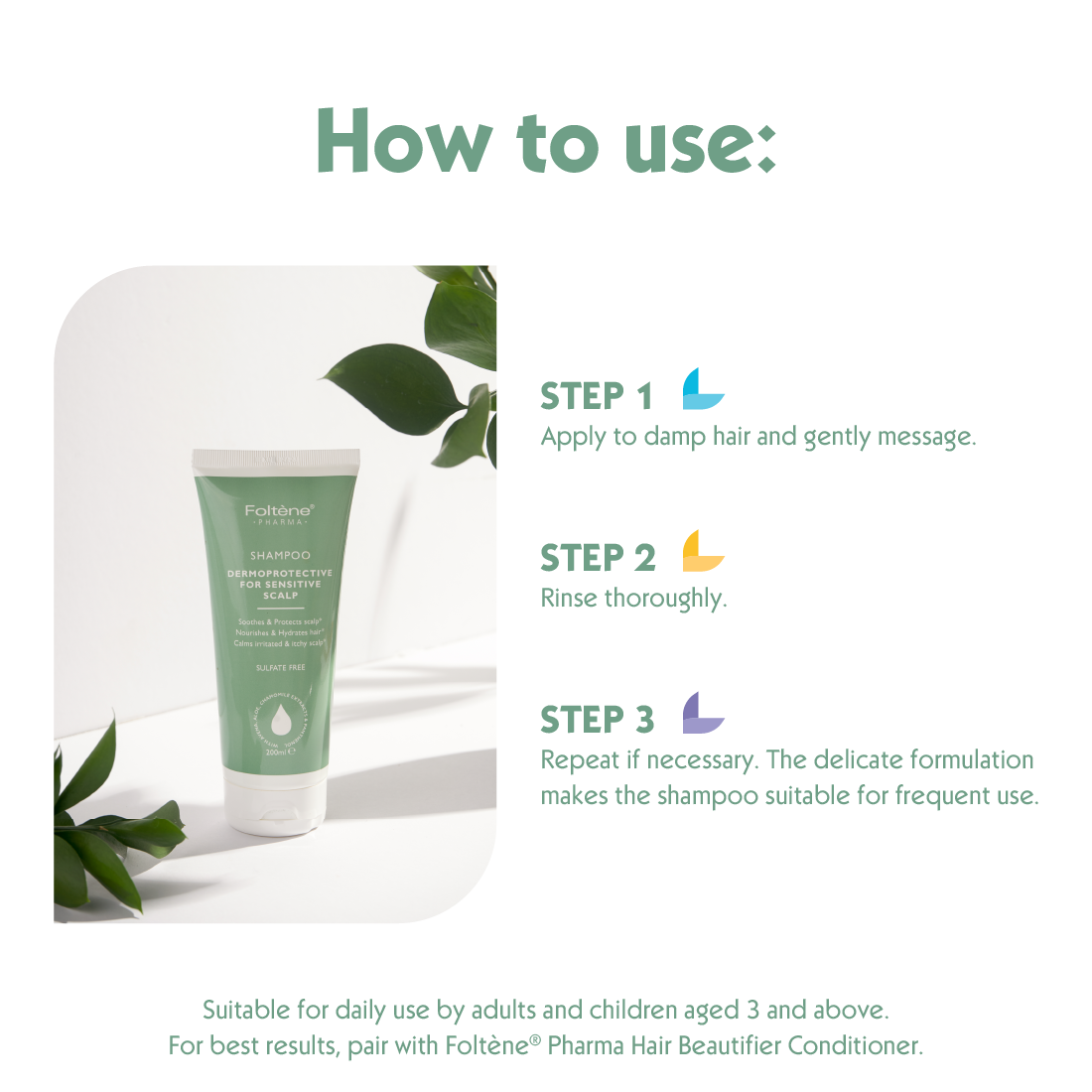 FOLTENE Dermoprotective Shampoo