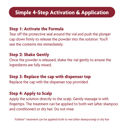 FOLTENE Hair & Scalp Treatment for MEN with Hair Loss