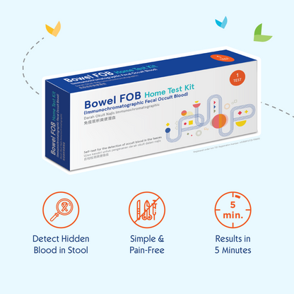 Bowel FOB Home Test Kit | Early Colon Screening