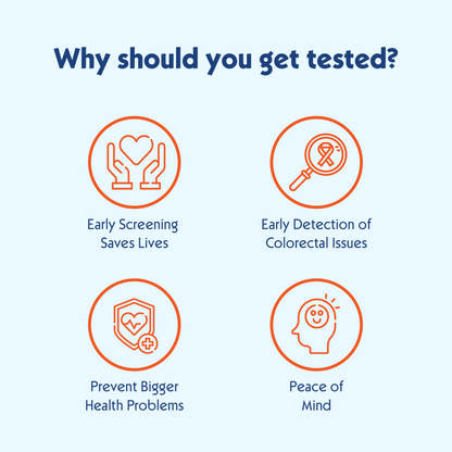Bowel FOB Home Test Kit | Early Colon Screening