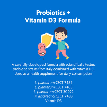 BIO.ME IMMUNOPRO Drops I Probiotics for Kids (6+) and Adults