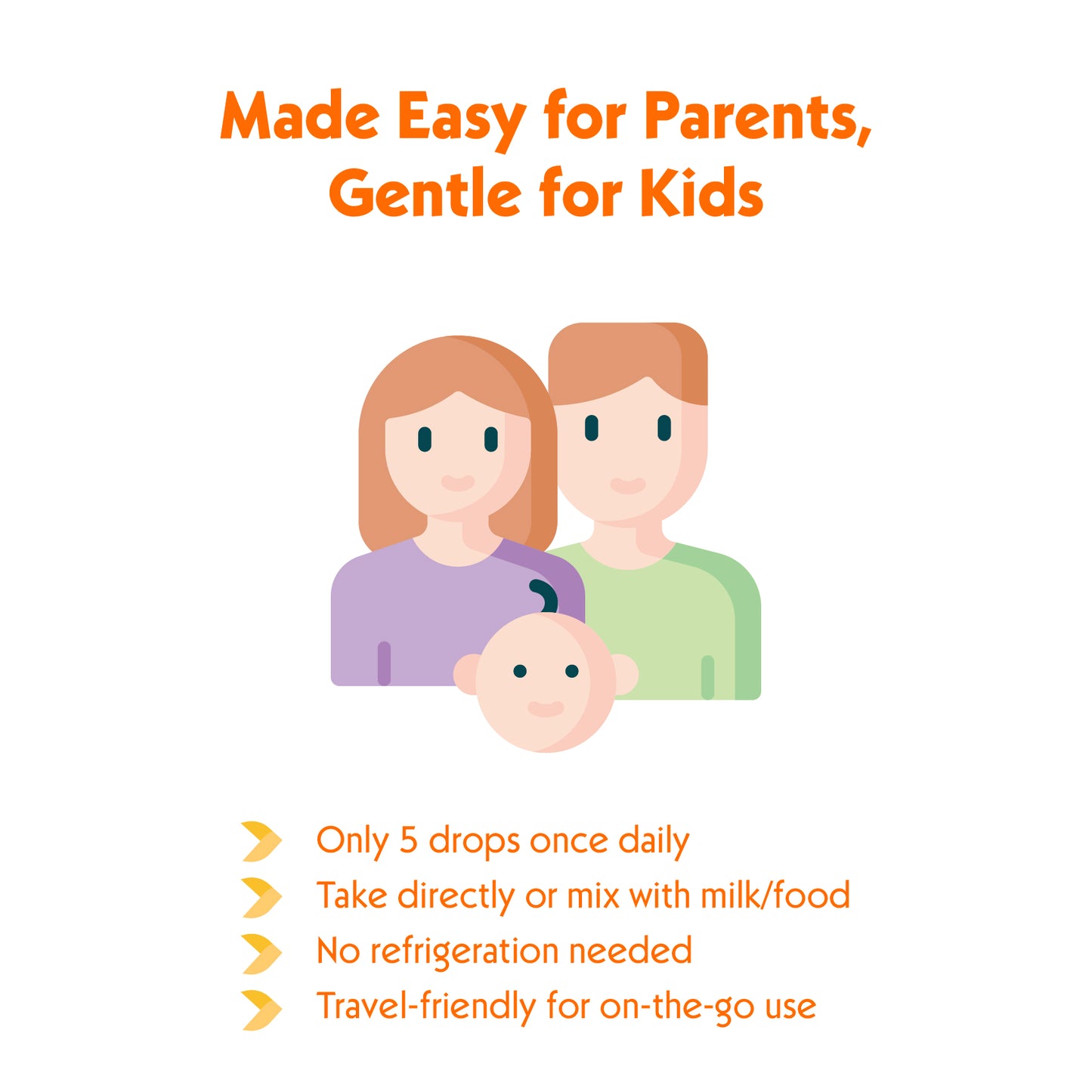 BIO.ME COMFYPRO Drops for Kids (1 Year+) | Probiotics with Vitamin D3
