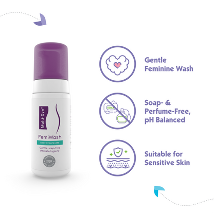 MULTI-GYN FemiWash 100ml - Mild & Gentle Feminine Wash