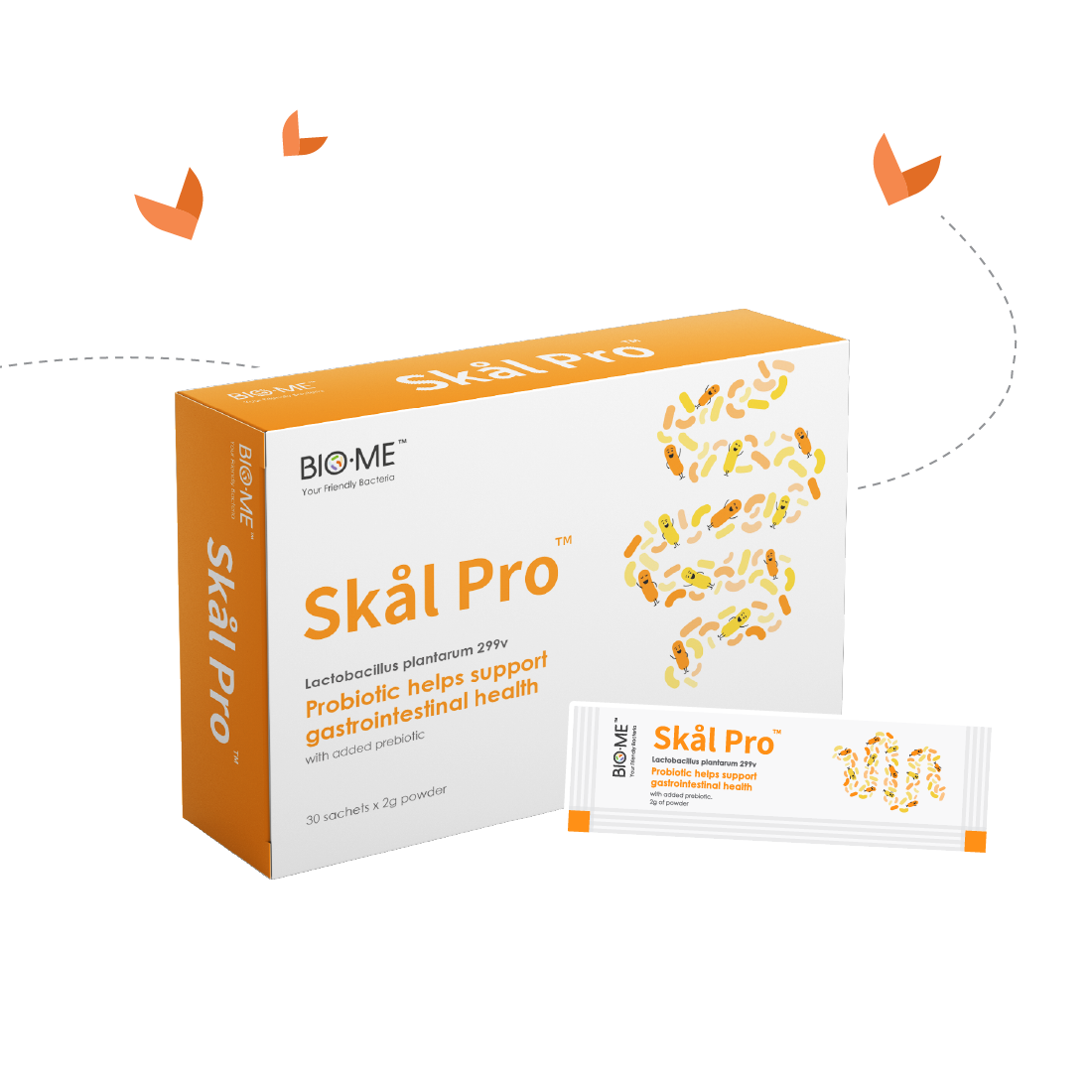 BIOME Skal Pro - Probiotic LP299V with Prebiotic
